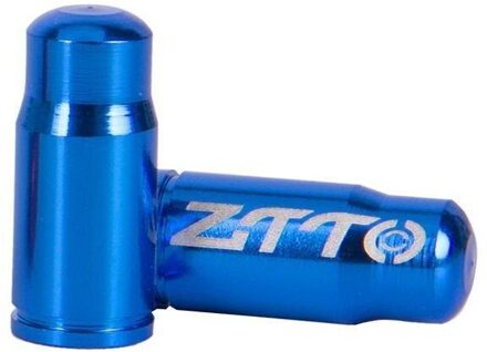 Ztto Ventieldopjes Aluminium Stofkap Voor Air Gasmondstuk Ventieldopje blauw