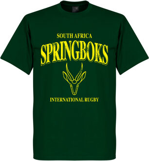 Zuid-Afrika Springboks Rugby T-Shirt - Donkergroen - L