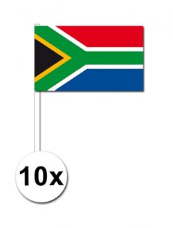 Zuid Afrika zwaai vlaggetjes 10 stuks