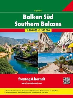 Zuid-Balkan Wegenatlas F&B - Boek 62Damrak (3707914208)