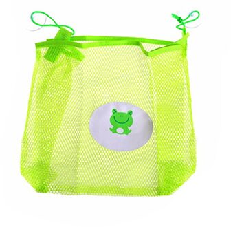 Zuig Opslag Vouwen Opknoping Mesh Netto Zak Milieuvriendelijke Badkamer Douche Speelgoed Organizer Keuken Puin Mesh Tas Organisatie groen