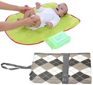 Zuigelingen Opvouwbare Water Proofing Luiers Veranderingen Matten Wipeable Nappy Handtas Lichtgewicht Veranderende Pad Wipeable Veranderende Pad