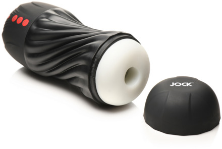 Zuigende en Vibrerende Masturbator - Zwart