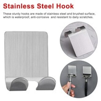 Zuignap Scheermes Rack Scheermes Houder Zuignap Scheerapparaat Opbergrek Muur Haak Hangers Handdoek Thuis Badkamer Accessoires Set