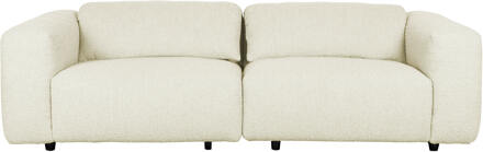 Zuiver 3-zits Bank 'Wings' Bouclé, kleur Naturel