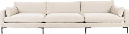 Zuiver 4,5-zits Bank 'Summer' kleur Crème
