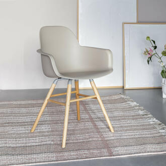 Zuiver Albert Kuip Armstoel Bruin