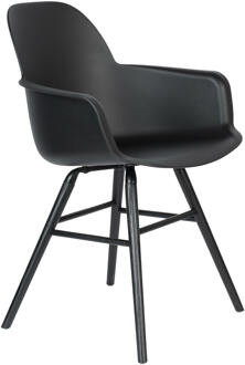 Zuiver Albert Kuip Armstoel Zwart