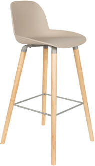 Zuiver Albert Kuip Barkruk 75 cm Taupe