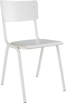 Zuiver Back To School Eetkamerstoel Wit