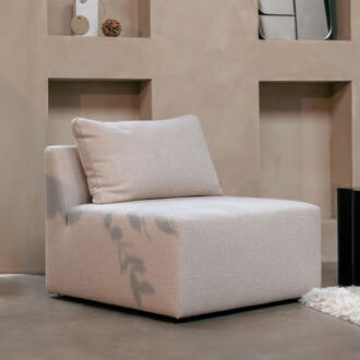 Zuiver Bank 'Prosper' 1-zits Element, kleur Zand