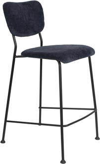 Zuiver Benson Barkruk Blauw