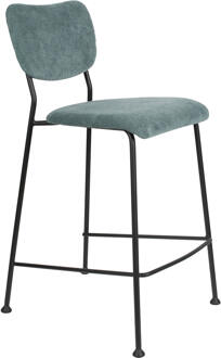 Zuiver Benson Barkruk Blauw