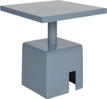 Zuiver Bijzettafel 'Chubby' 40 x 40cm, kleur Blauw - 40 x 40 cm