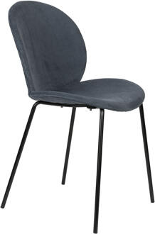 Zuiver Bonnet Eetkamerstoel - Set van 2 - Grijsblauw