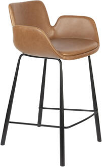 Zuiver Brit Barkruk - Bruin