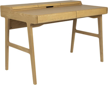 Zuiver Bureau 'Kaat' Eikenhout, 120 x 70cm, kleur Naturel