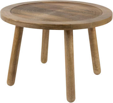 Zuiver Dendron Bijzettafel L Bruin