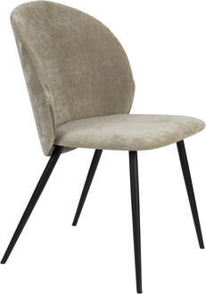 Zuiver Eetkamerstoel 'Cozy' Velvet, kleur Moss