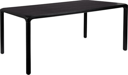 Zuiver Eettafel 'Storm' Essenhout, 160 x 90cm, kleur Zwart - 160 x 90 cm