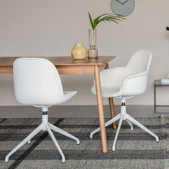 Zuiver Glimps Eettafel Uitschuifbaar - 120/162 x 80 cm - Naturel Bruin