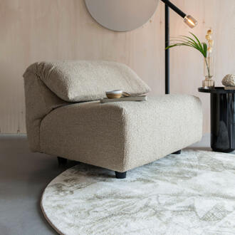 Zuiver Loveseat 'Wings' Bouclé Caramel