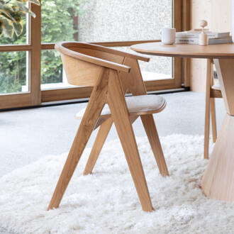 Zuiver NDSM Eetkamerstoel - Naturel Bruin