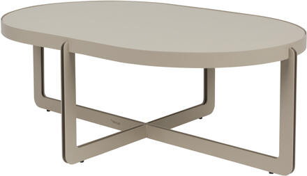 Zuiver Ovale Salontafel 'Centre' 102 x 68cm, kleur Beige
