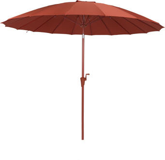 Zuiver Parasol 'Sunshine' 250cm, kleur Marsala