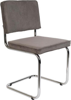 Zuiver Ridge Rib Stoel Grijs