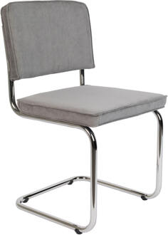 Zuiver Ridge Rib Stoel Grijs