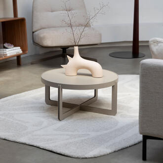 Zuiver Ronde Salontafel 'Centre' 68cm, kleur Beige - 68 cm