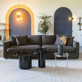 Zuiver Sense 3-zitsbank Bruin