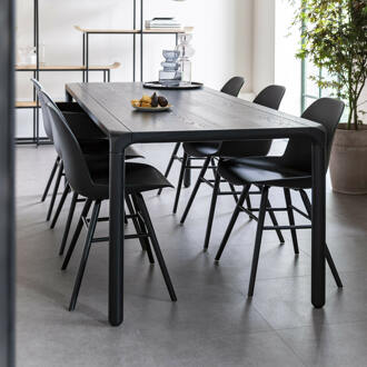 Zuiver Storm Eettafel - 220 x 90 cm - Zwart