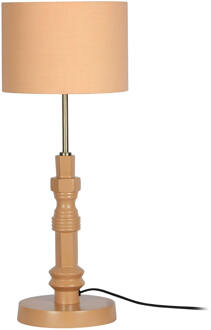 Zuiver Tafellamp 'Totem' 65cm hoog, kleur Terra