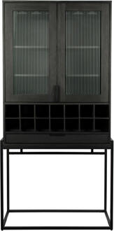 Zuiver Travis Wijnkast Zwart