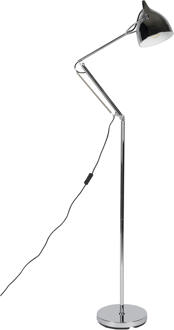 Zuiver Vloerlamp 'Reader' kleur Chrome