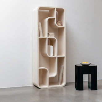 Zuiver Wandkast 'Seven' Eikenhout,160 x 60cm, kleur Beige