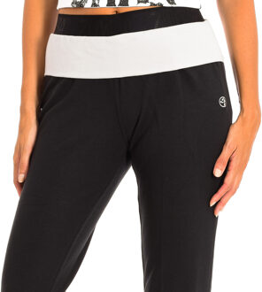 Zumba Dames Sport Piratenbroek met Elastische Taille Z1B00253 Zwart