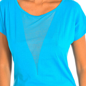 Zumba Dames t-shirt met mouwen Z1T00683 - maat Blauw