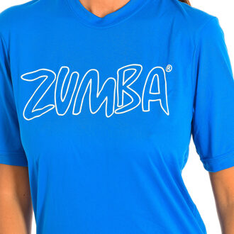 Zumba Dames t-shirt met mouwen Z2T00153 Blauw - S