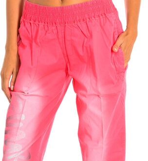 Zumba Lange sportbroek met elastische zomen Z1B00138 vrouw Roze