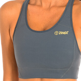 Zumba Sporttop met compressieve stof Z1T00507 vrouw Grijs - XS