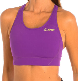 Zumba Sporttop met compressieve stof Z1T00507 vrouw Lila