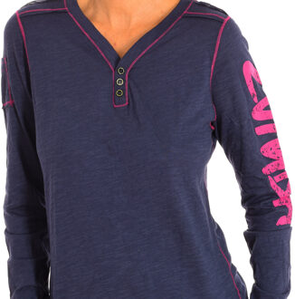 Zumba Sweater met lange mouwen Z1T00324 Sweatshirt Blauw - XS