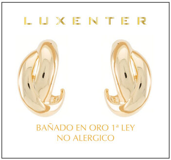 Zunduri Oorbellen 18 Kts Geelgoud Afwerking - One Size