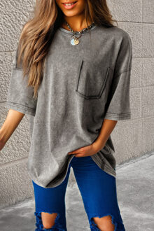 Zure Waszak T-shirt Grijs