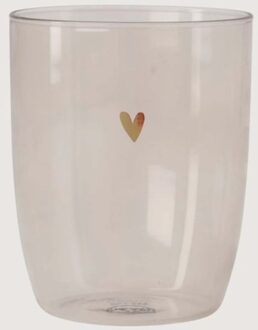 Zusss Drinkglas Hartje Zand