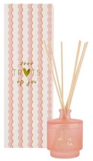 Zusss Geurstokjes 90ml La Dolce Vita Roze