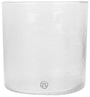 Zusss Kaarsenhouder Frosted Glas